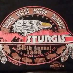 Official Sturgis Rally long sleeved tshirt, 1998